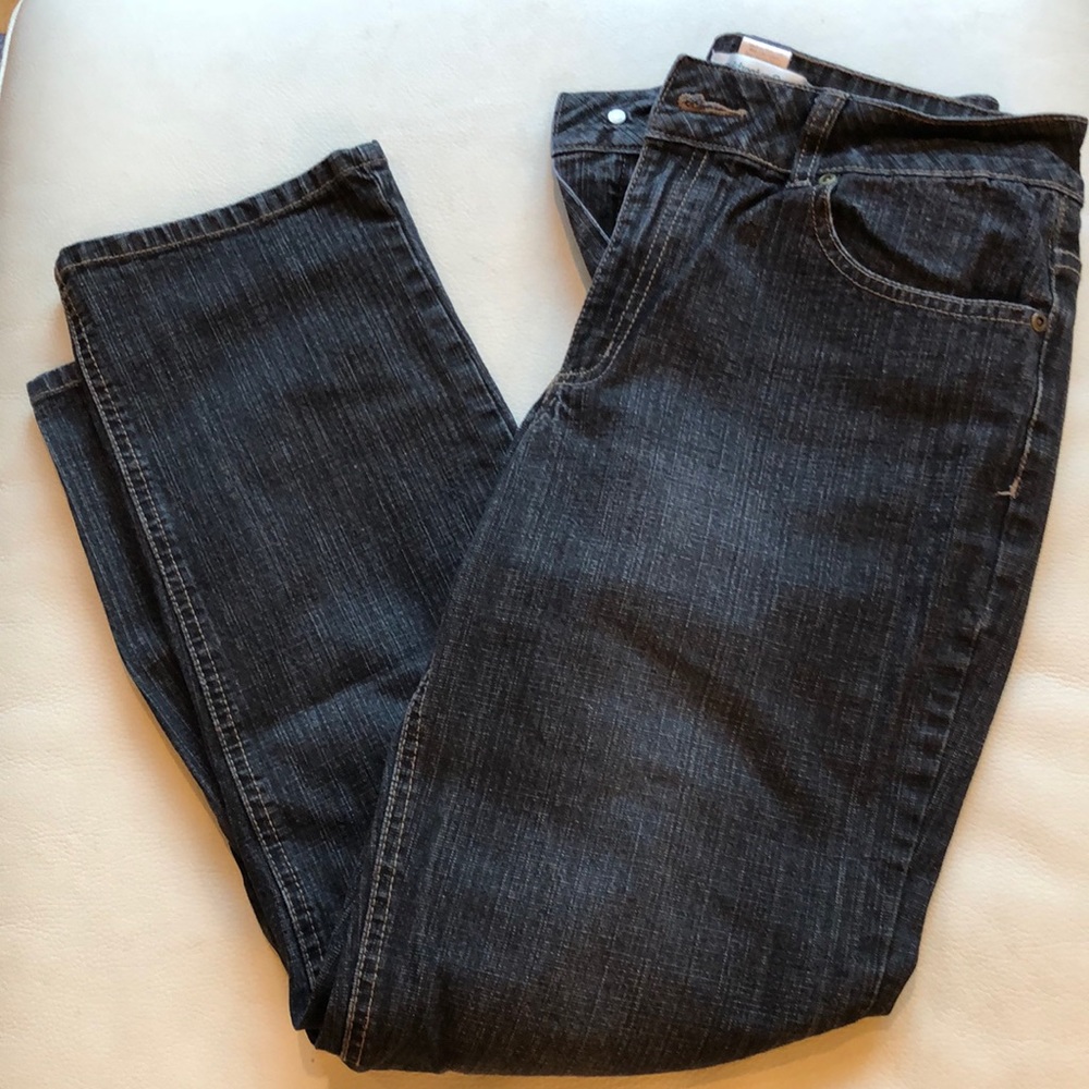 Coldwater Creek black denim jeans